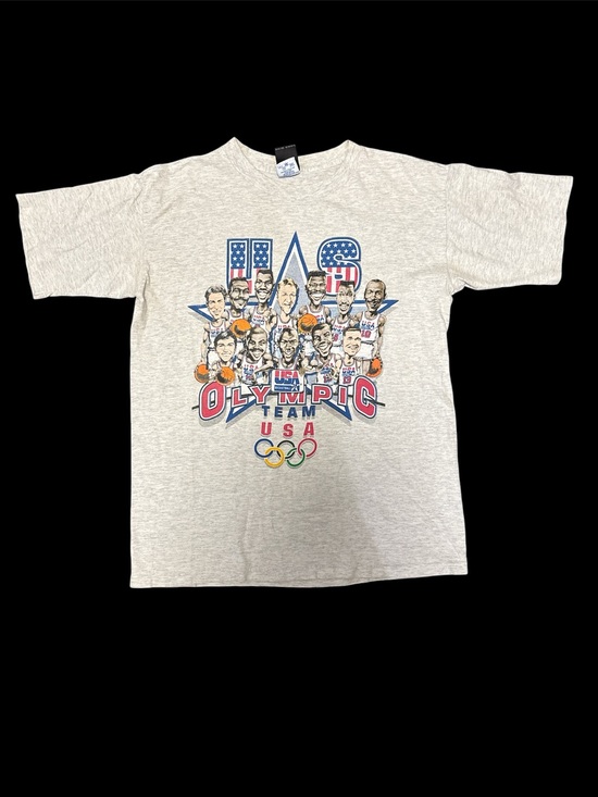 Salem Sportswear Other - Vintage NBA USA Olympics Heather Gray Shirt 1992 Barcelona Size: Large